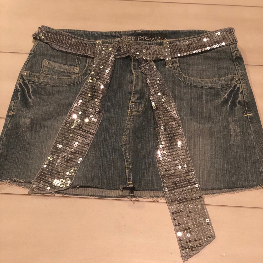 ❤️‍🔥3/$25❤️‍🔥Refuge Premium Jean Skirt